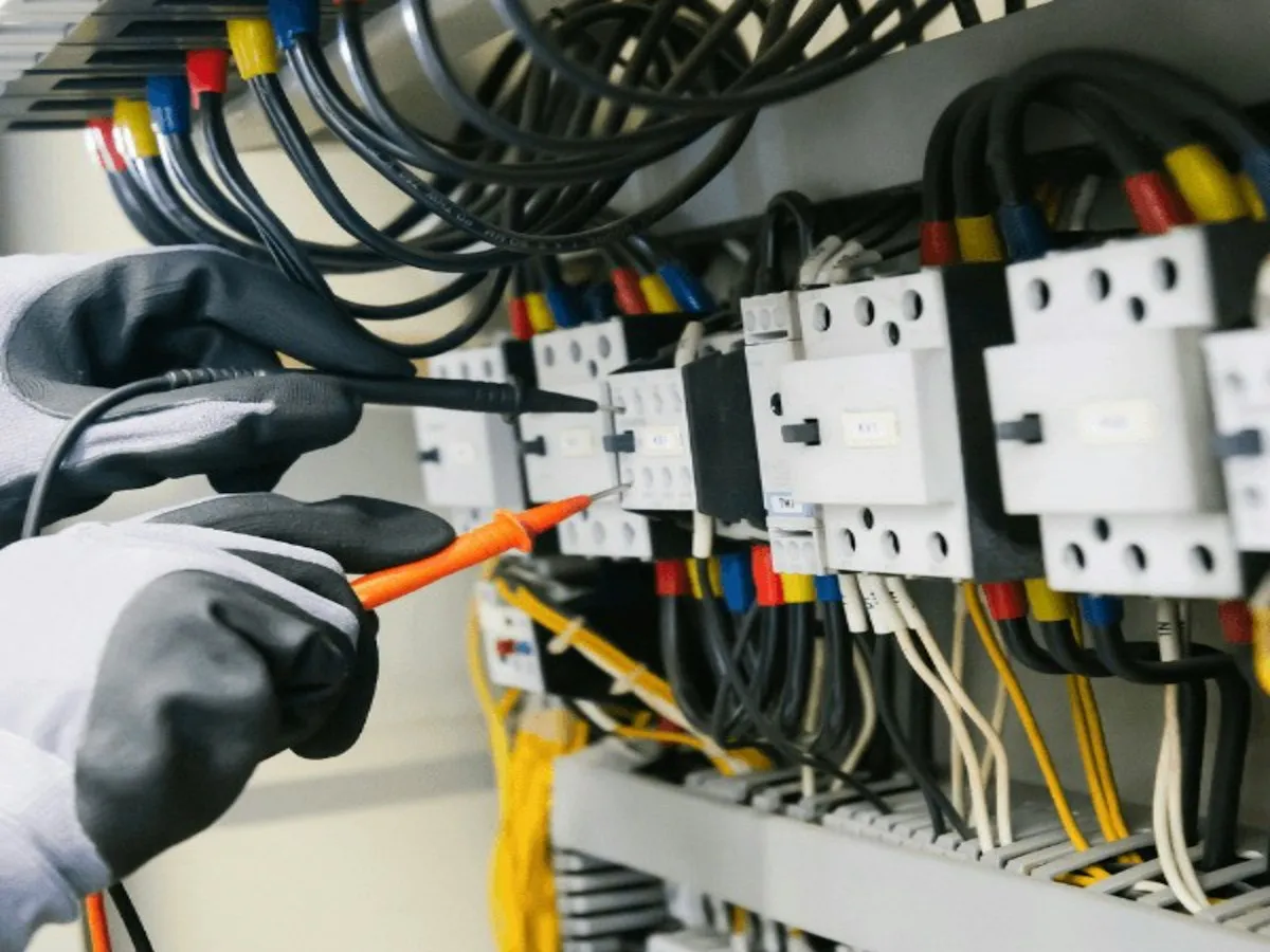Electrician career illustration
